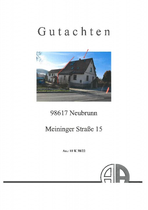 Textseite — Einfamilienhaus in Neubrunn