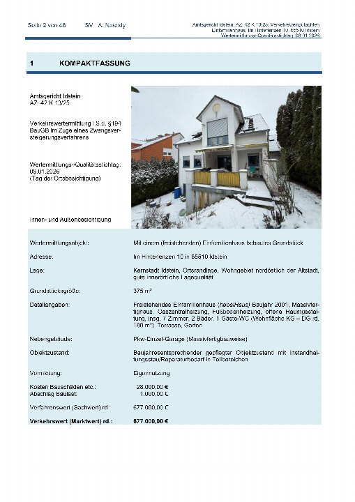 Textseite — Garage in Idstein