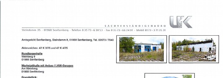 Textseite — Sonstiges in Senftenberg