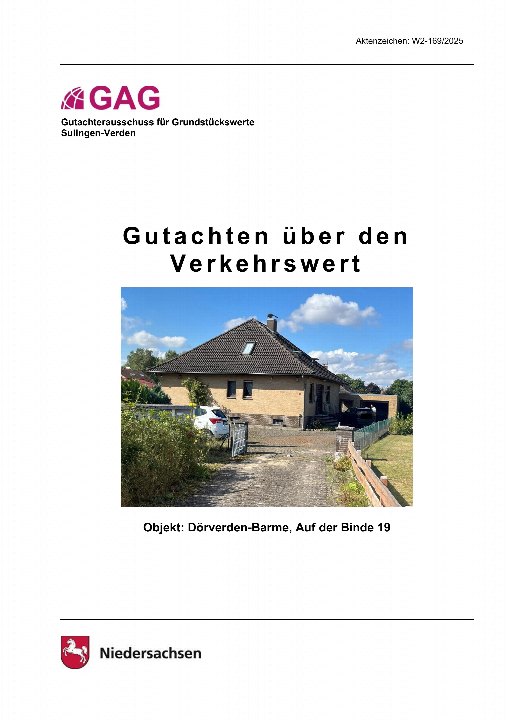 Textseite — Einfamilienhaus in Verden (Aller)