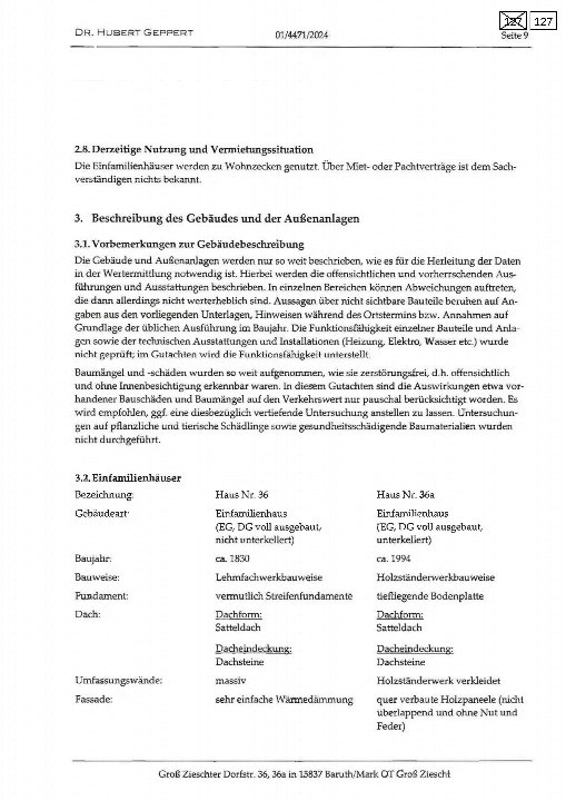 Textseite — Unbekannt in Baruth/Mark OT Groß Ziescht