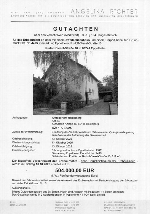 Textseite — Unbekannt in Eppelheim