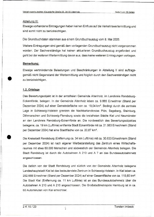 Textseite — Einfamilienhaus in Altenholz