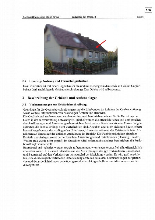 Textseite — Doppelhaushälfte in Prenzlau