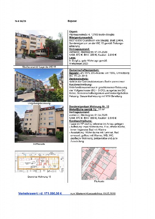 Textseite — Immobilie in Berlin - Steglitz