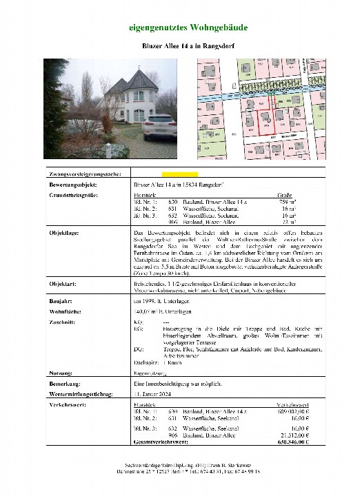 Textseite — Einfamilienhaus in Rangsdorf