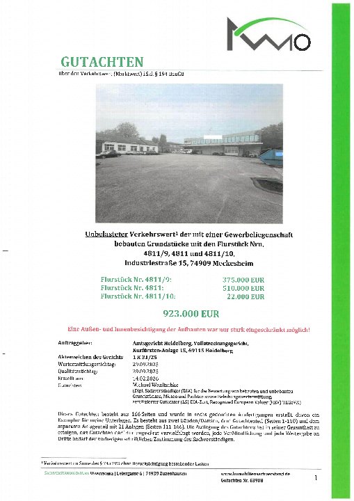 Textseite — Eigentumswohnung in Meckesheim