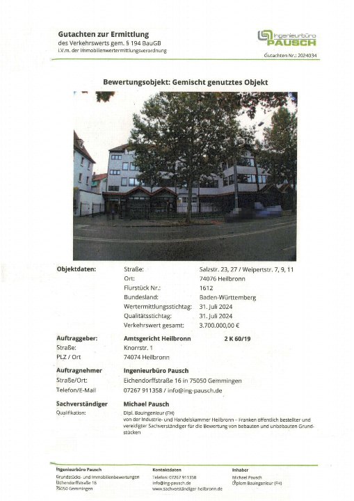 Textseite — Immobilie in Heilbronn