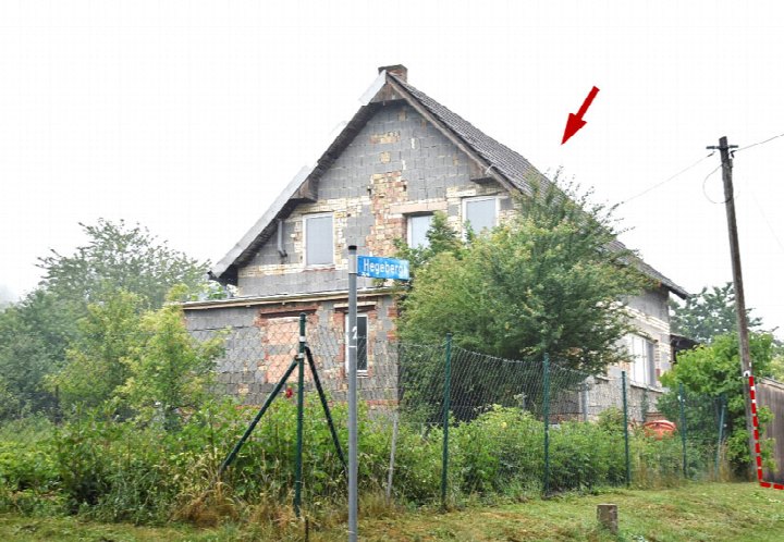 Außenansicht vorne — Einfamilienhaus in Sangerhausen, Hegeberg 3
