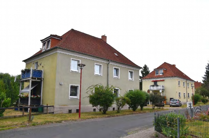 Außenansicht vorne — Mehrfamilienhaus in Haselbach Straßenansichten, vorn Weststraße 3