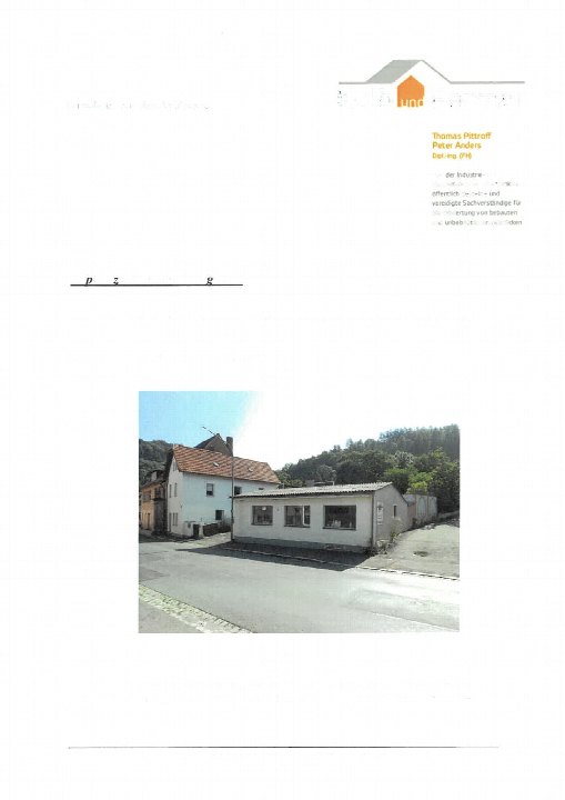 Außenansicht vorne — Garage in Goldkronach, Bayreuther Str. 17