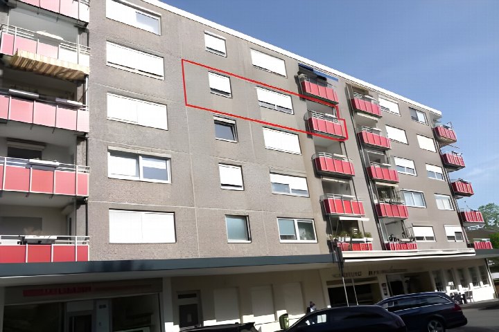 Außenansicht vorne — Eigentumswohnung (5 Zimmer oder mehr) in Bielefeld, Danziger Straße 48 - 64