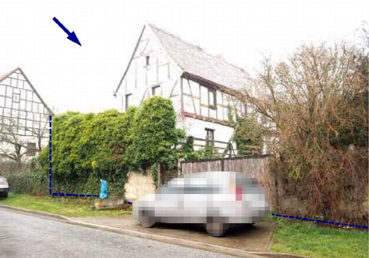 Seitenansicht — Einfamilienhaus in Stadt Mansfeld -, Dorfstraße 3
