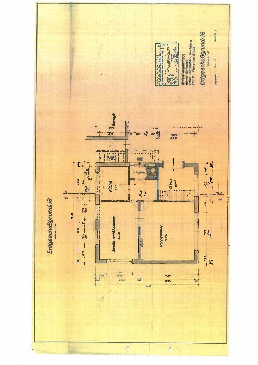 Grundriss — Einfamilienhaus Prößdorfer Weg 16, Lucka