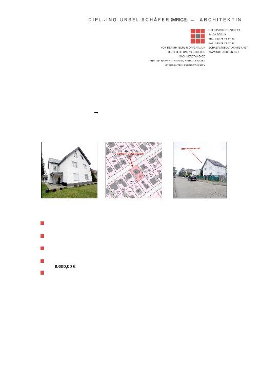 Textseite — Wohn-/Geschäftshaus in Berlin