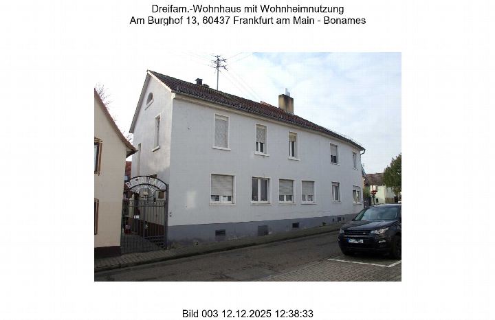 Textseite — Einfamilienhaus in Frankfurt am Main