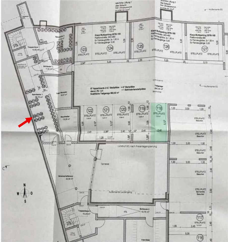 Sonstiges — Kfz-Stellplatz (Tiefgarage) in Freising