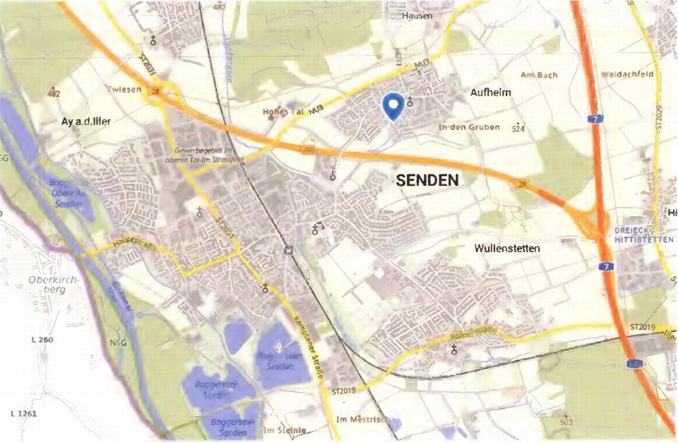 Objektfoto — Garage in Neu-Ulm, Hangweg 4, 89250 Senden