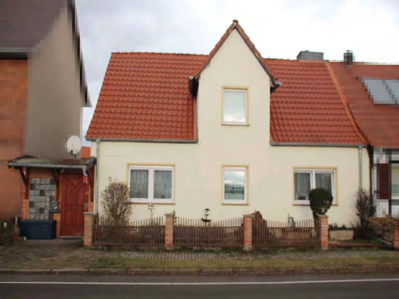 Außenansicht vorne — Einfamilienhaus in Oschersleben, Hadmerslebener Straße 2
