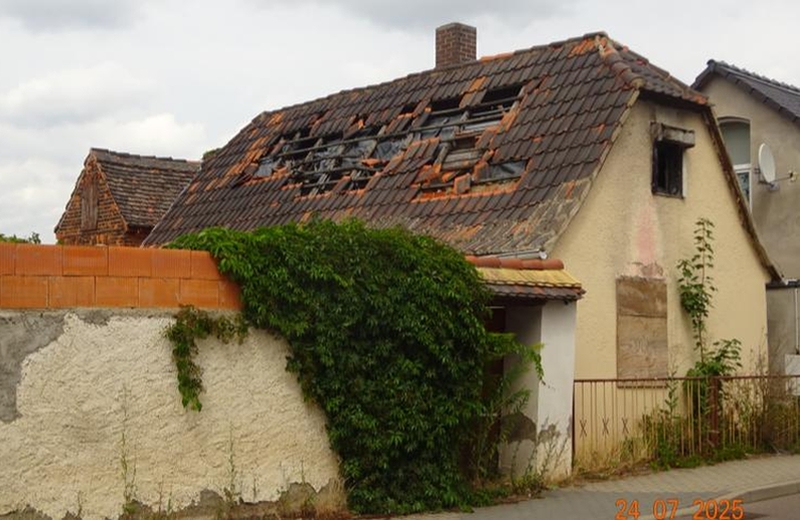 Außenansicht vorne — Einfamilienhaus in Merseburg, Alte Leipziger Straße 45