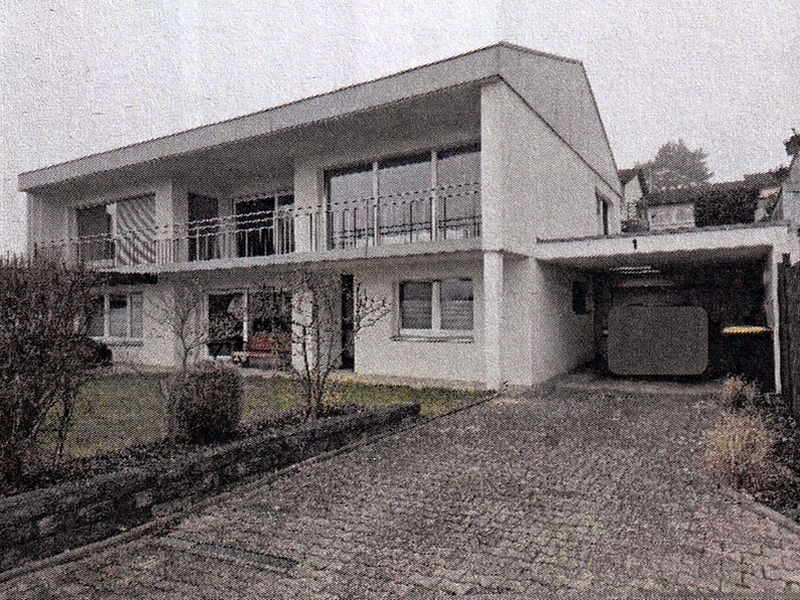 Außenansicht vorne — Einfamilienhaus in Oberriexingen, August-Lämmle-Straße 1