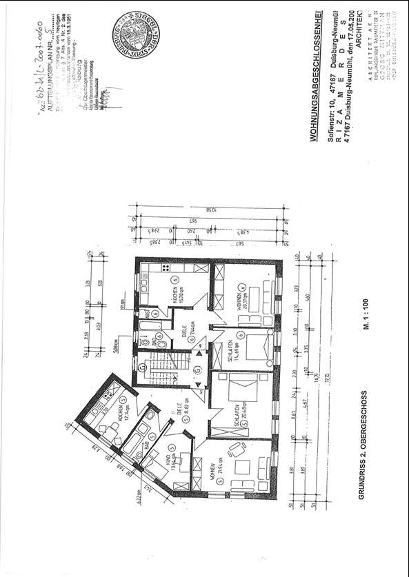 Grundriss — Sonstiges Teileigentum (z.B. Keller, Hobbyraum) Sofienstraße 10, Duisburg