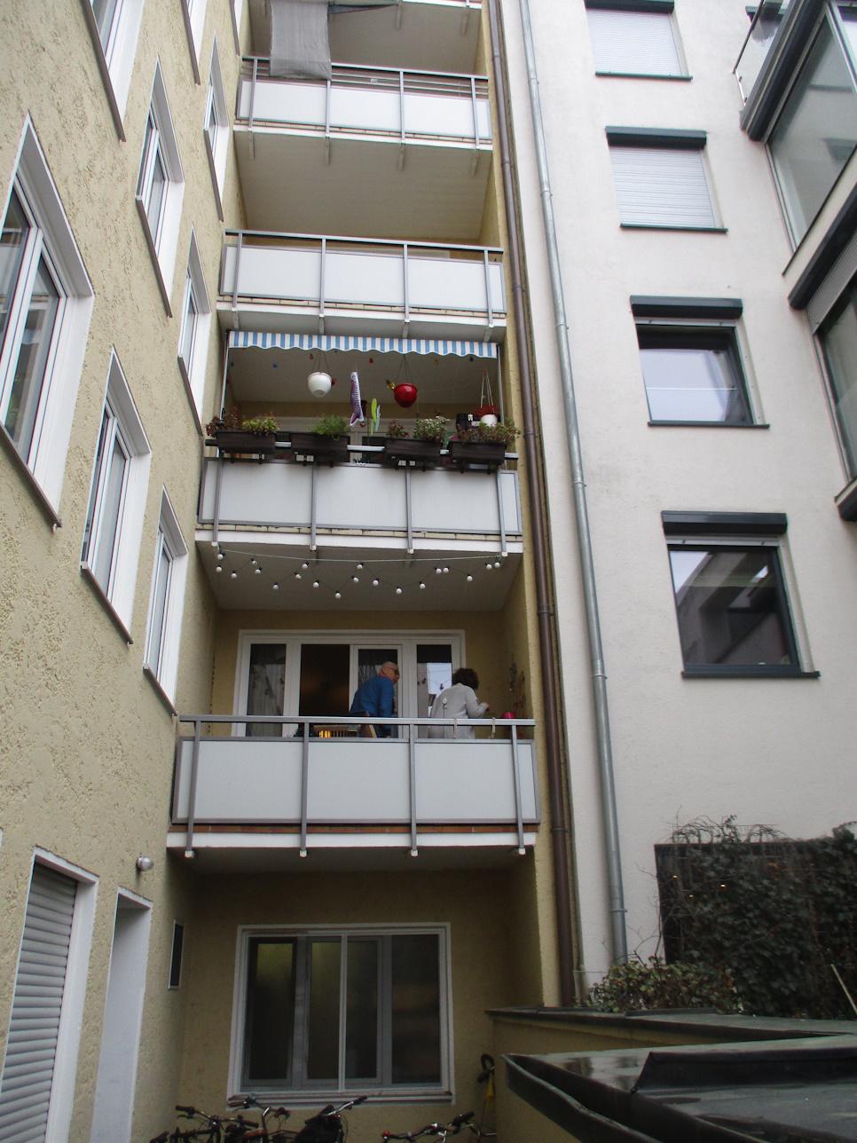 Balkon/Terrasse — Eigentumswohnung in München, Bajuwarenstr. 32a