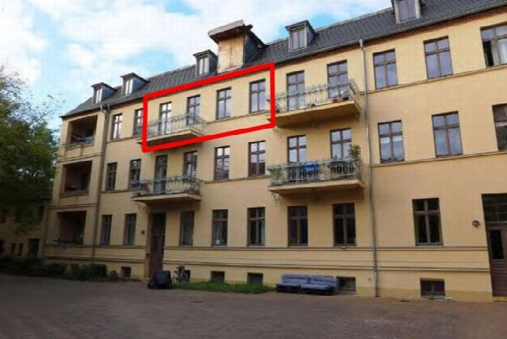 Außenansicht vorne — Eigentumswohnung in Potsdam, Geschwister-Scholl-Straße 75