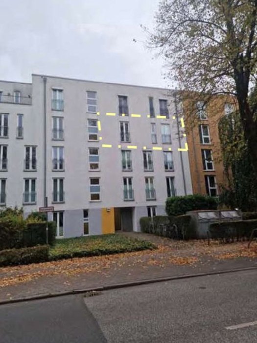 Außenansicht vorne — Eigentumswohnung in Hamburg, Walddörferstraße 305