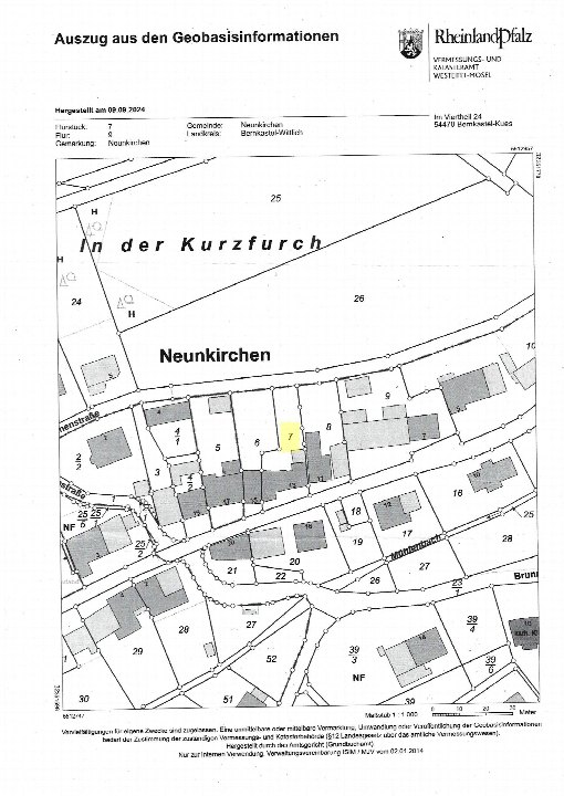Textseite — Wohn-/Geschäftshaus in Neunkirchen