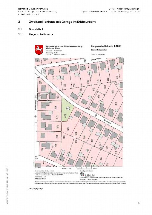 Textseite — Zweifamilienhaus in Wallenhorst