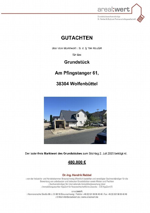 Textseite — Zweifamilienhaus in Wolfenbüttel