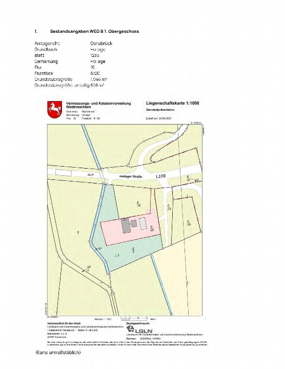 Textseite — Eigentumswohnung in Wallenhorst Geschäftsnummern