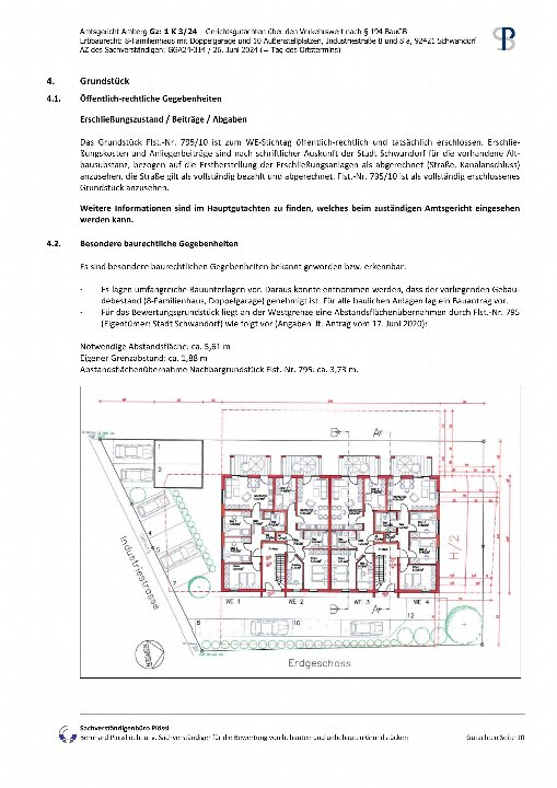 Textseite — Mehrfamilienhaus in Schwandorf