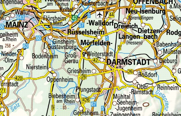 Lagekarte — Eigentumswohnung in Mainz, 55130