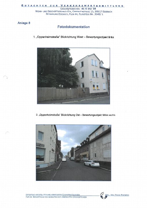Textseite — Wohn-/Geschäftshaus in Erfurt
