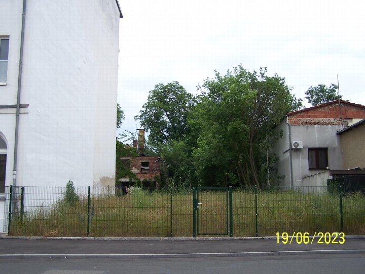 Außenansicht hinten — Unbebautes Grundstück in Glauchau Bewertungsobjekt, Hoffnung 40