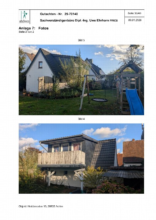 Garten — Einfamilienhaus in Achim, Heidbreeden 10