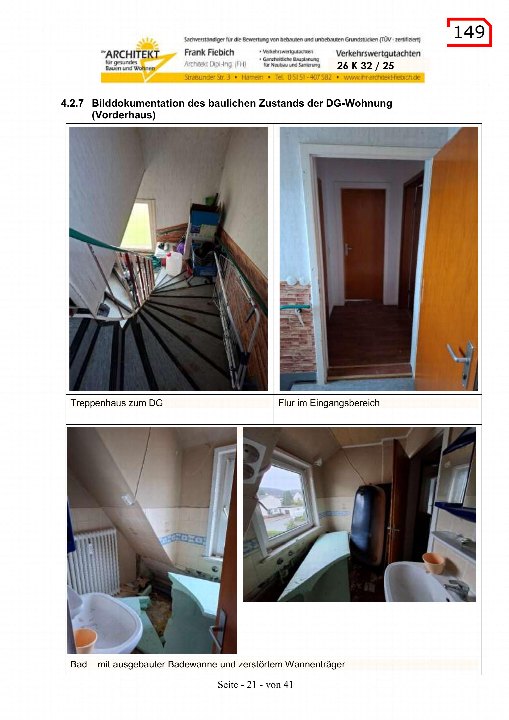 Bad/Sanitär — Mehrfamilienhaus in Bad Pyrmont -, Am Bruche 101