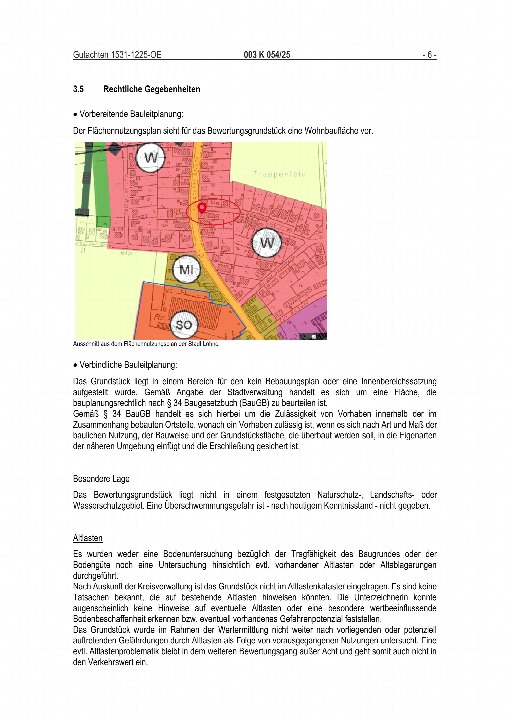 Textseite — Wohn-/Geschäftshaus in Löhne