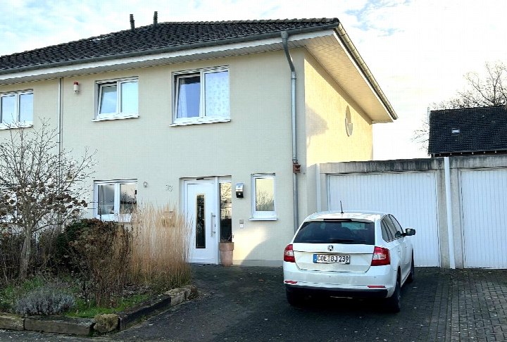 Außenansicht vorne — Doppelhaushälfte in Münster, Merschkamp 49