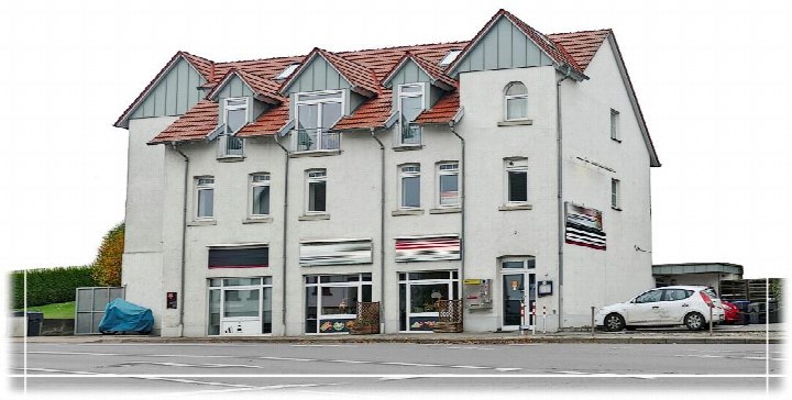 Außenansicht vorne — Gewerbeeinheit (z.B. Laden, Büro) in Lemgo, Herforder Straße 44