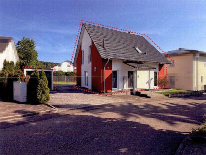 Außenansicht vorne — Einfamilienhaus in Gomaringen, Bolbergstraße 18
