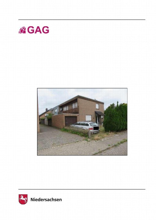 Textseite — Doppelhaushälfte in Nordhorn