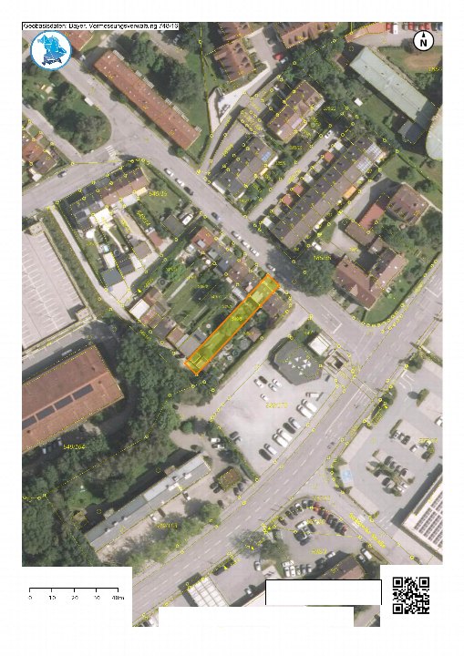 Luftbild — Reihenhaus in Passau, 94036