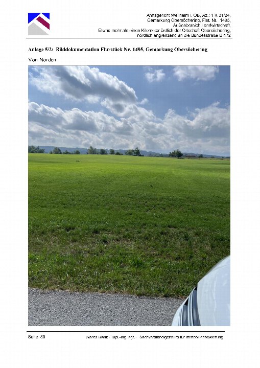 Garten — Land- und forstwirtschaftlich genutztes Grundstück in Obersöchering, Wolfsbühel