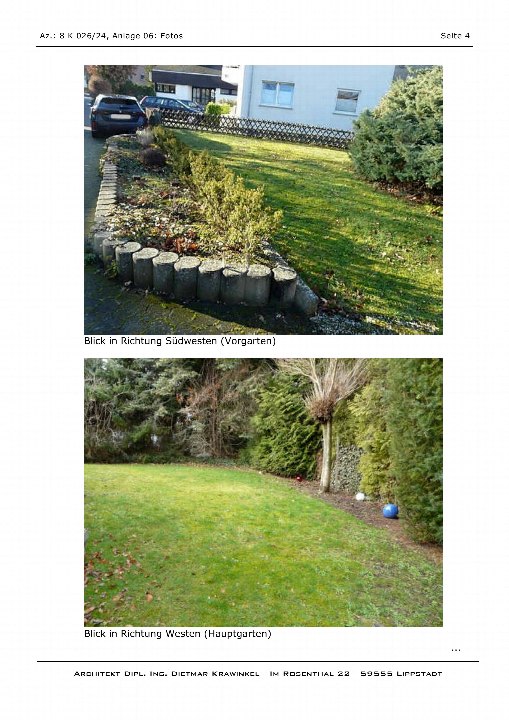 Garten — Einfamilienhaus in Soest, Terlindenweg 9