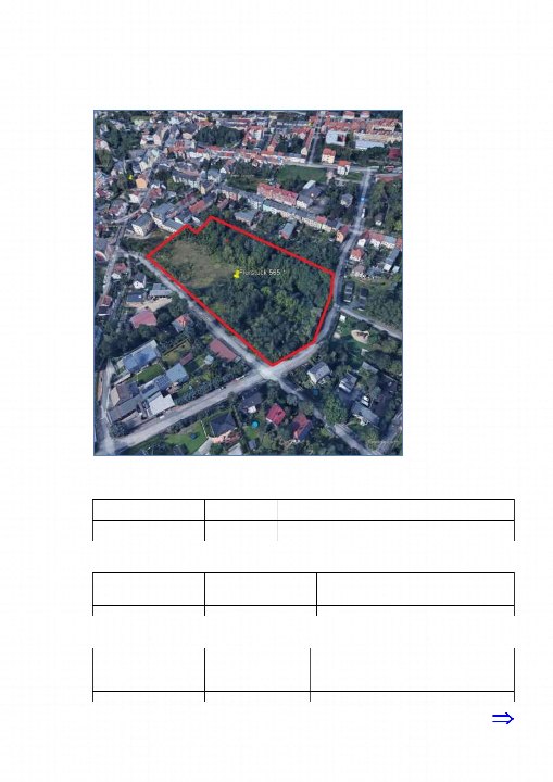 Luftbild eines Grundstücks mit rotem Umriss, umgeben von Wohnhäusern, mit Markierung 'Fierslück 365/1' im Zentrum des Areals