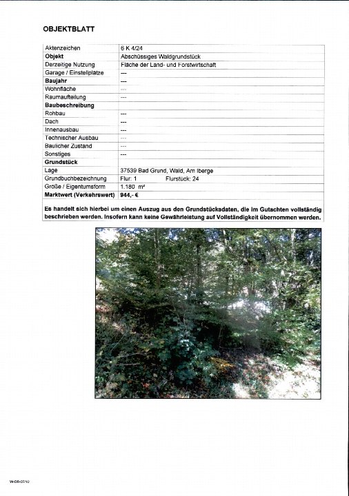 Textseite — Sonstiges in Bad Grund (Harz)