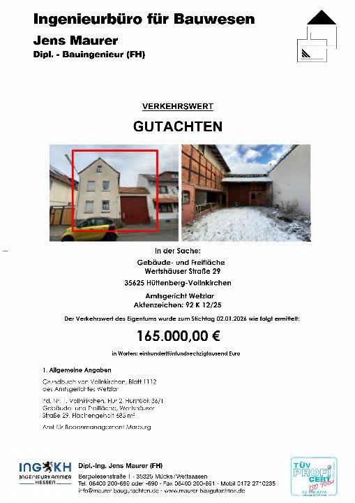 Textseite — Sonstiges in Hüttenberg